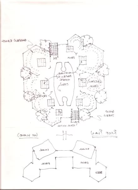 Roof plan.